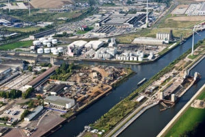 Der Magdeburger Hafen
